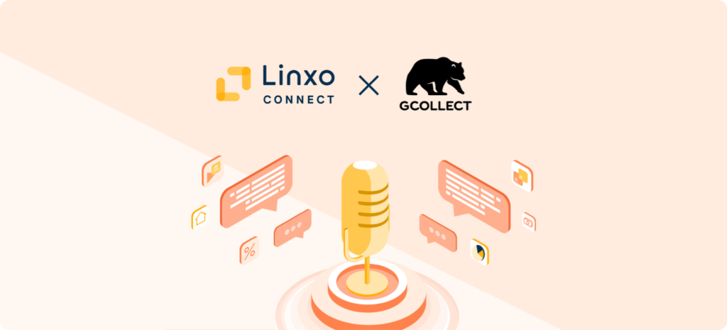Partenariat Linxo Connect GCollect visuel logo