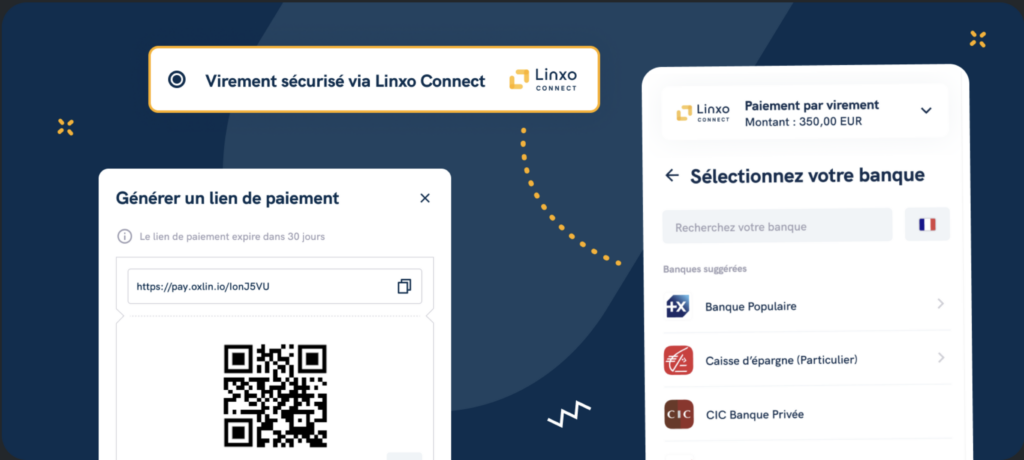 Virement sécurisé linxo connect