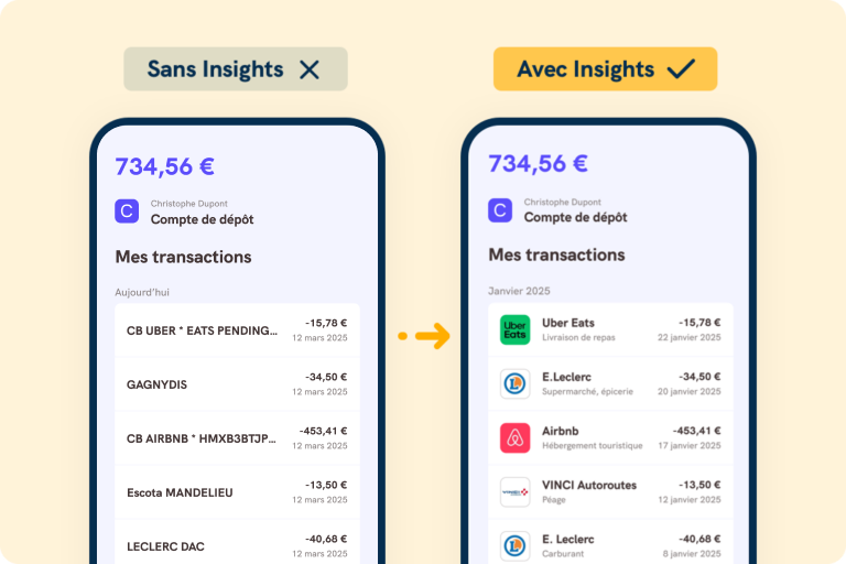 l'API insights pour y voir plus clair dans vos transactions bancaires 